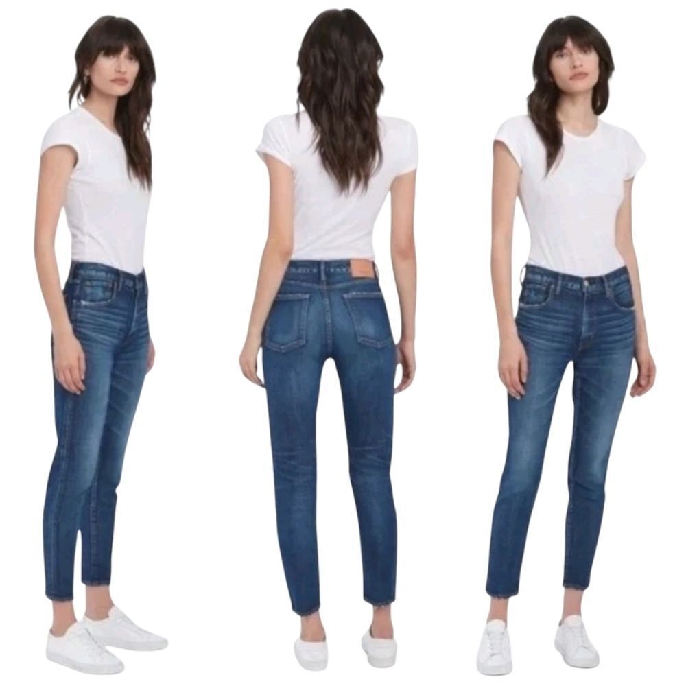 MOUSSY VINTAGE HOWA Cameron High Rise Medium Vintage Blue Skinny Jeans Size 27